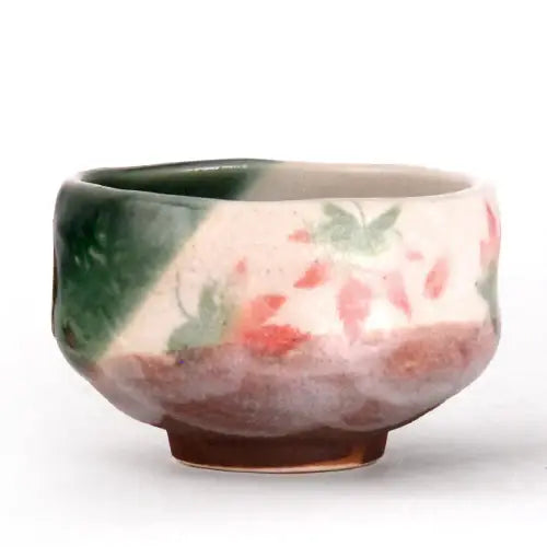 Momiji Japanese Maple Mini Matcha Bowl 8oz 3.75"D x 1.5"H Po